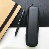 Black EVA Hard Shell Stylus Pen Pencil Case Holder Earphone Mesh Storage Organizer Pencil Zipper Case School Supplies 5