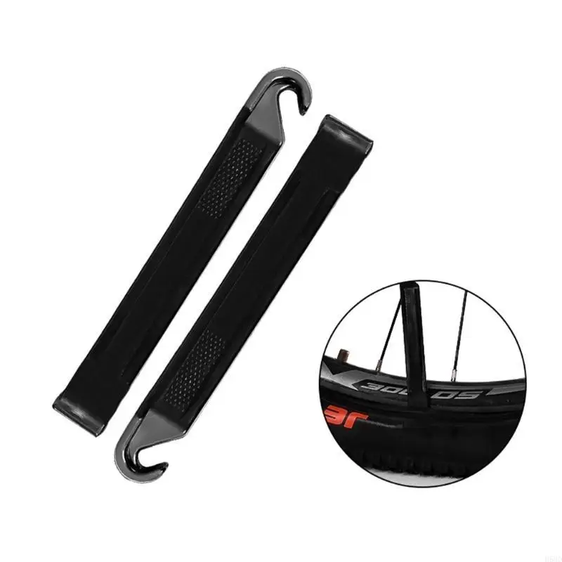 H58D Bicycles Tire Repair Inner Tube Tire Tool with Tire Lever, Rubber Patches