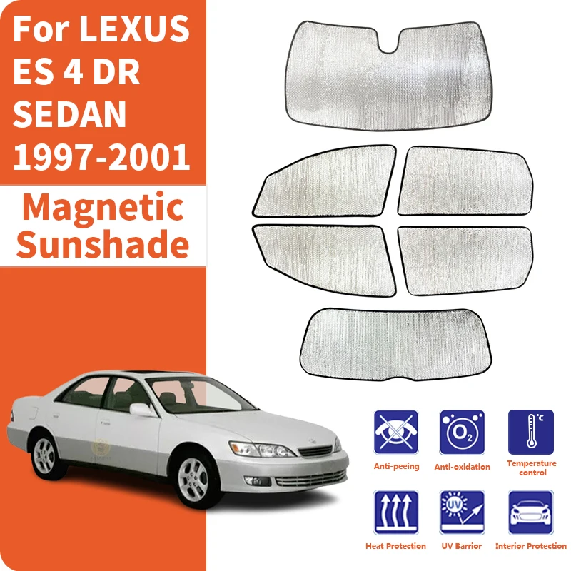 

Солнцезащитные козырьки на окна автомобиля, защита от УФ-излучения, аксессуары для LEXUS ES 4-дверный седан 1997-2001