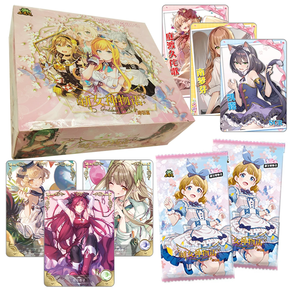 

Goddess Story Collection CardS Charming and Attractive Anime Girls HD Craft Character CardS Children's Birthday Surprise Gifts