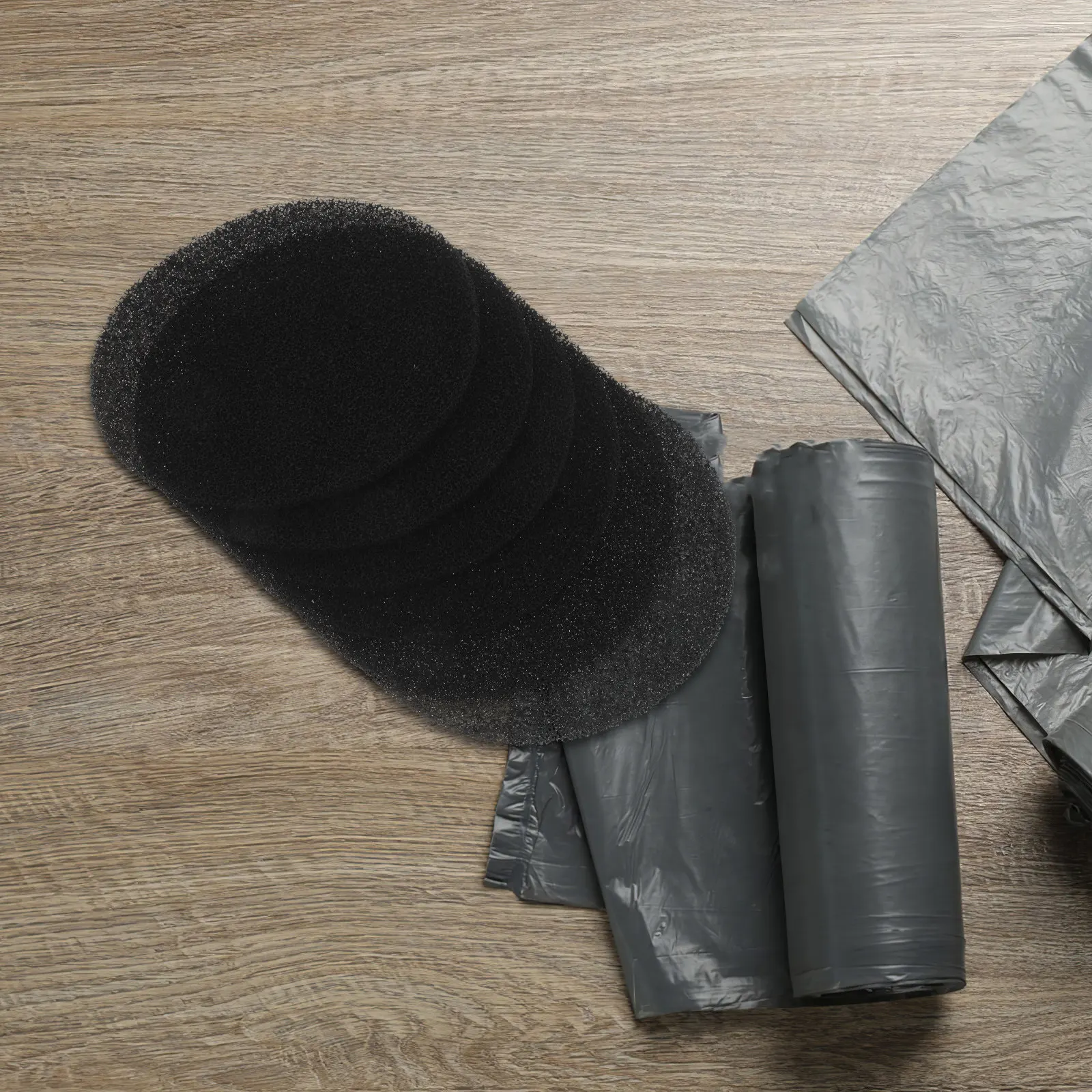 

6Pcs Kitchen Compost Bin Filters Charcoal Replacement for Countertop Compost Pail Food Waste Bin Filters Indoor Composting Odor