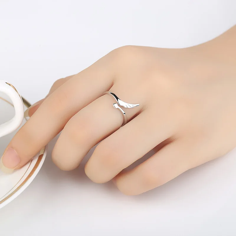 925 sterling silver Rings For Women Exquisite Student Girlfriend Silver Jewelry Accessories Wedding Fashion Gift