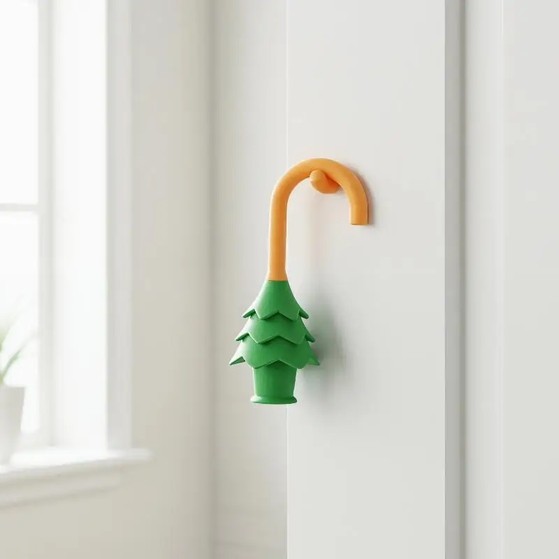 Child-Friendly Anti-Pinch Door Lock Clamp for Safe and Secure Doorway