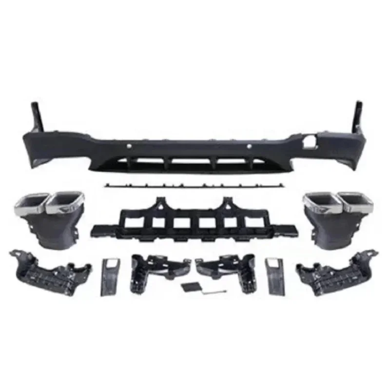 New style BUMPER DIFFUSER X253 GLC63 REAR DIFFUSER for Benz GLC X253 DIFFUSER