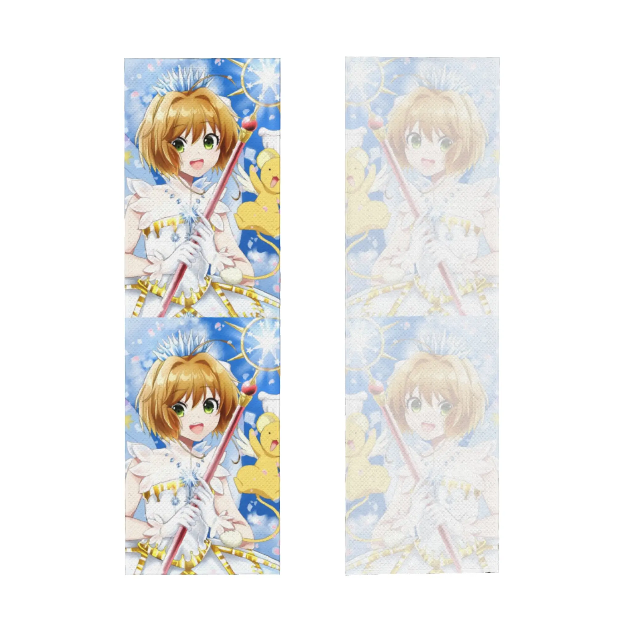 Cardcaptor Japanese Anime Magical Girl Sakura Cold Exercise Towel  Yoga And Fitness Running Outdoor Activities Travelling Towels