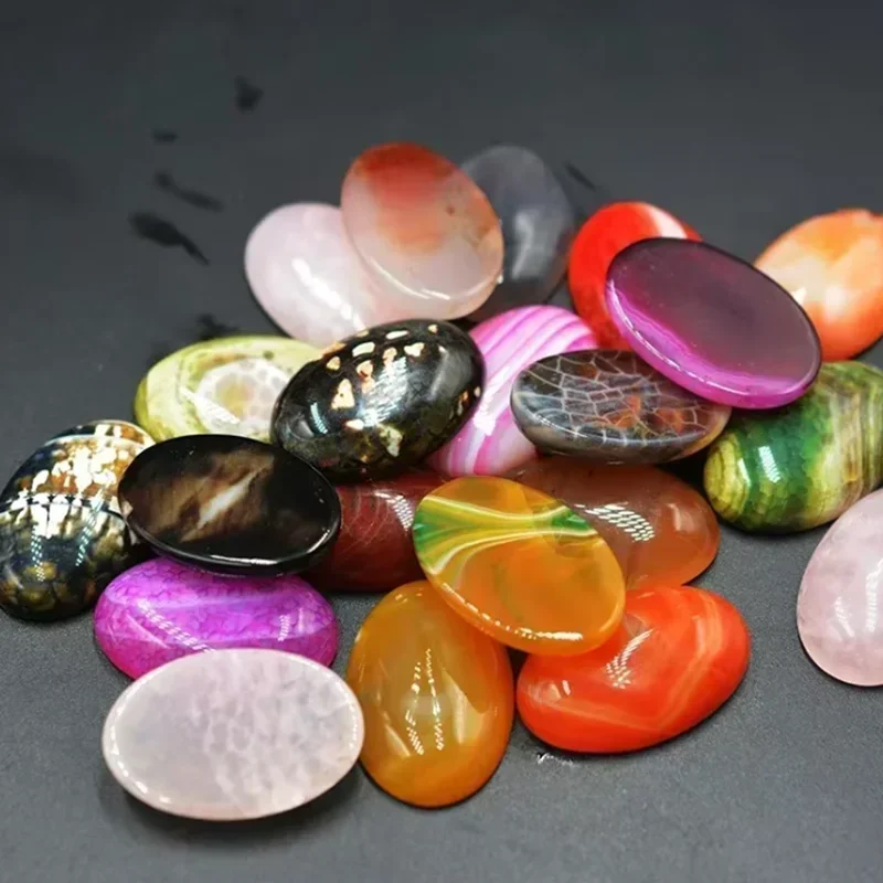 FLTMRH 5pcs 13MMX18MM Heart shape Natural Stone Jaspe Onyx Opal Crystal Malachite Sodalite Rhodonite Goldstone Unakite Cabochon