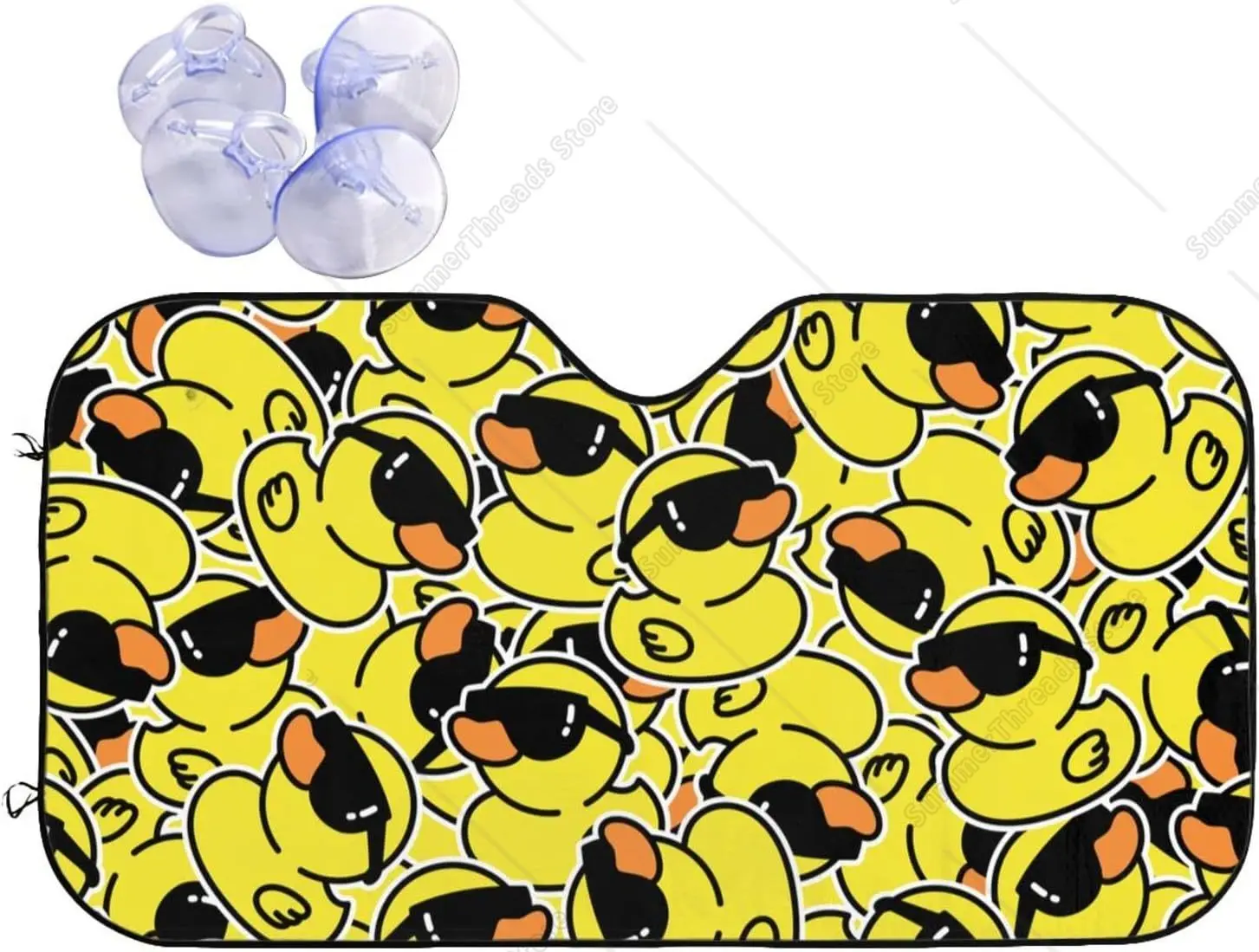 

Duck Car Windshield Sunsha Front Window Sun Visor Protector Foldable Shield Cover For Truck SUV