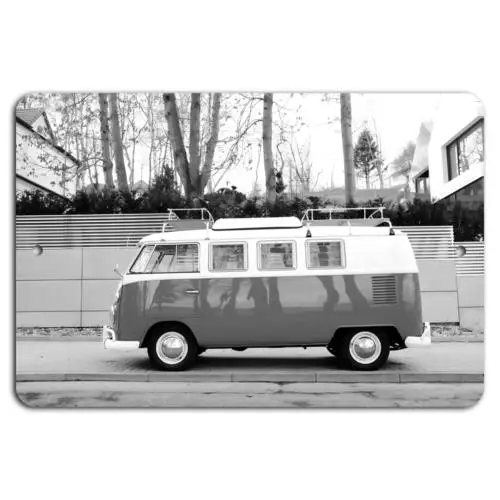 Retro Van Adventure: Explore Life One Road at a Time-Aluminum-tin sign