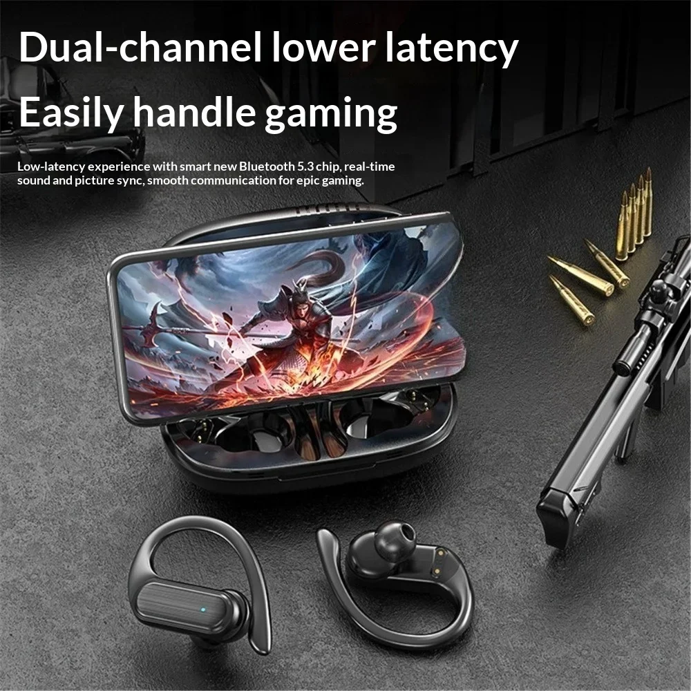 Wireless Bluetooth Earphones 2026 New Bluetooth 5.3 Mini in-Ear E-Sports Games Ultra-Long Battery Life Comfortable in-Ear High S