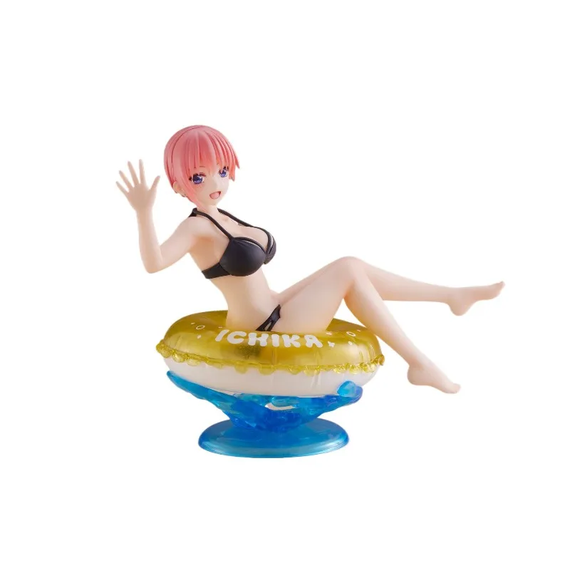 In Stock Genuine TAiTO Eiga Gotoubun No Hanayome Nakano Ichika Aqua Float Girls Anime Figure Garage Kit Anime Cartoon Model Toys