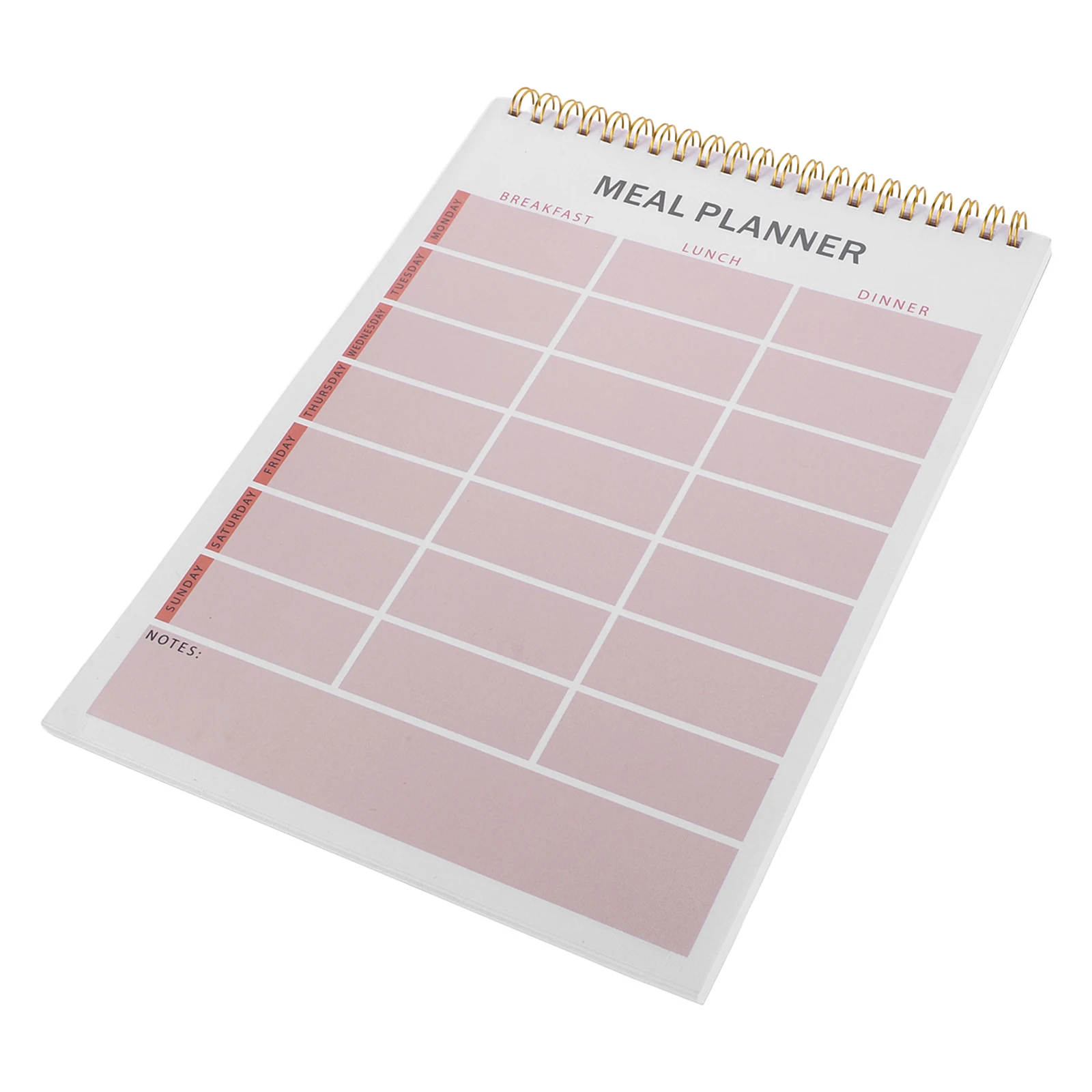 

Weekly Meal Planner Notebook Grocery List Journal Spiral Binding Office Supplies For Women Healthy
