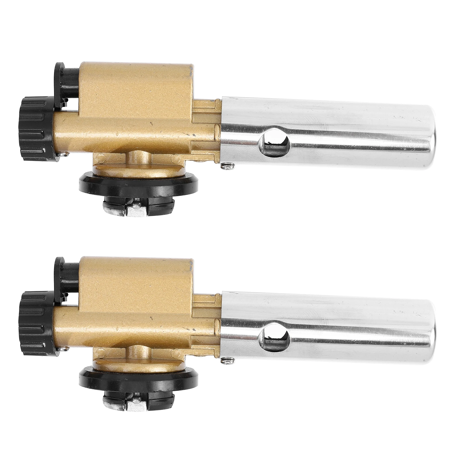 

2Pcs Flame Gun Welder Copper Soldering Heat Tool Butane Burner Gas Torch BBQ Camping Adjustable Portable Kitchen