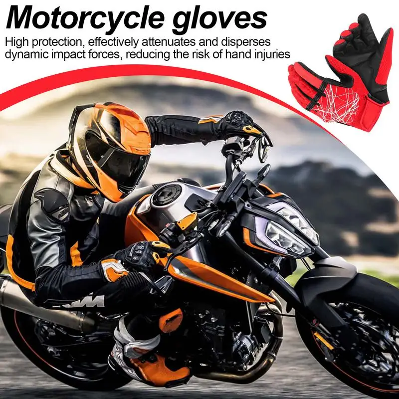 

Anti Slip Cycling Gloves Waterproof Windproof Winter Bike Gloves Touchscreen Compatible Breathable Shock Absorbing Gloves For