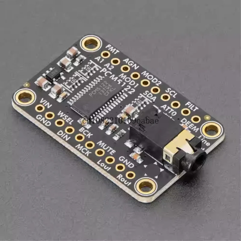 for Adafruit 6421 PCM5122 I2S DAC with Line Level Output - HW, I2C or SPI
