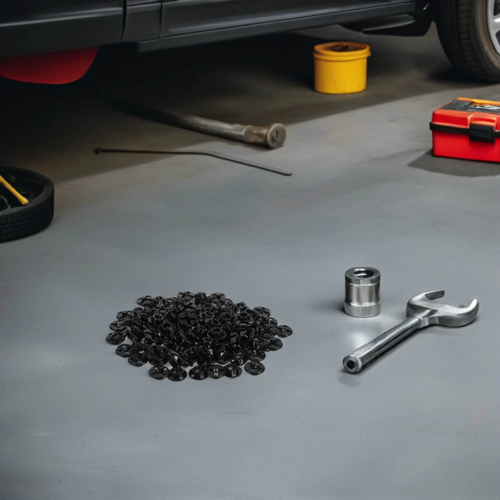 

120pcs Engine Rod Prop For Car Maintenance Automotive Support Grommet Stay Holder Car Hood Clip - Engine Hood Clip