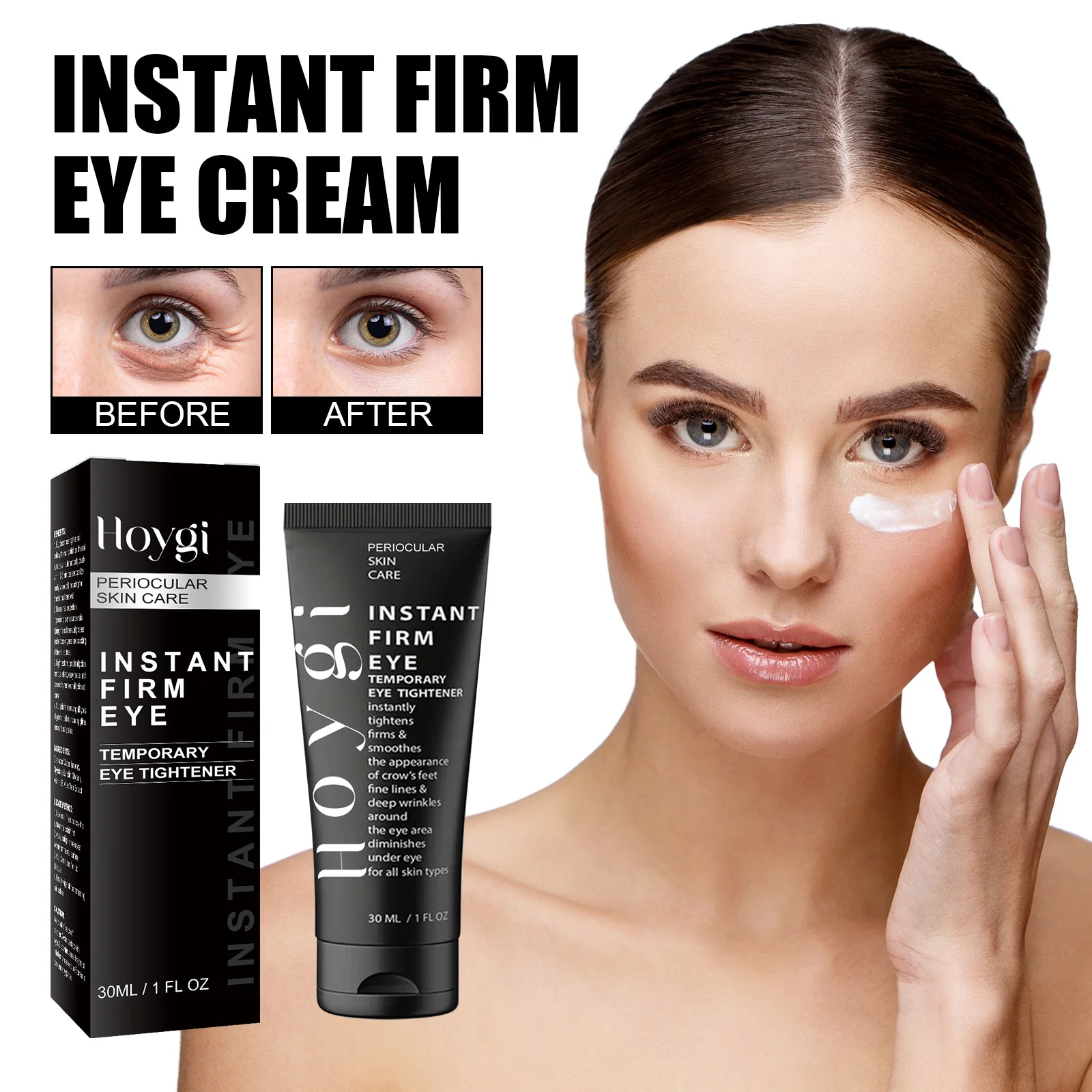 

4Pcs Firm Eye Cream Lightening Dark Circles Firming Skin Instant Eye Repair Serum Stick for Man women Eyes Care