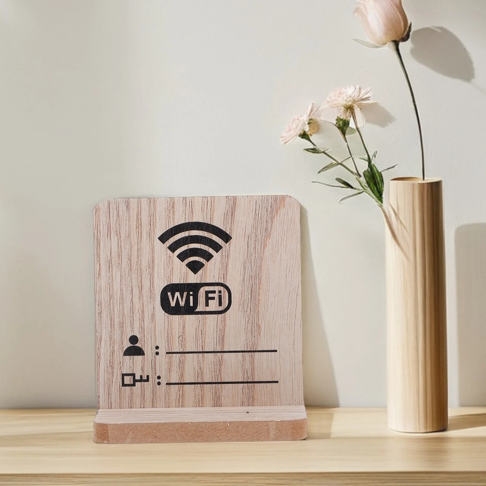 

Wifi Password Sign Material Stable Placement Versatile Use Elegant Design Shops Restaurants Offices Apartment Essentials