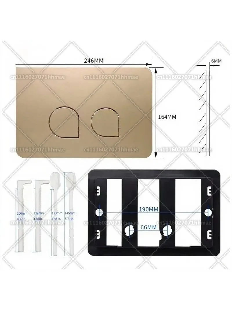 Dual Flush Toilet Panel for Concealed Cistern 21 Sigma 01/20/30/50/60 Accessories