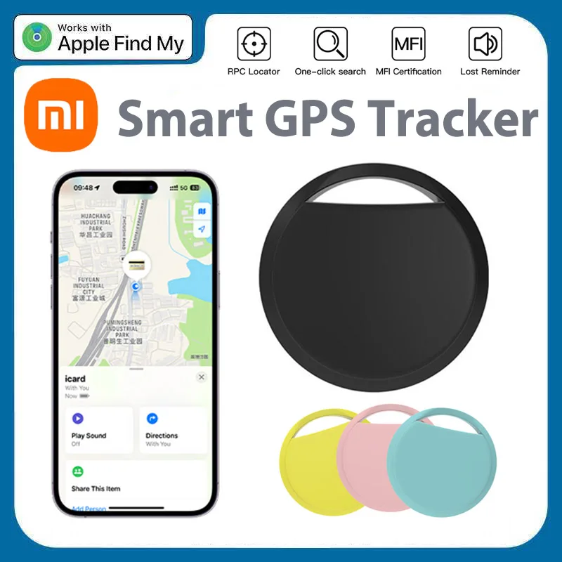 

Xiaomi Bluetooth GPS трекер для детей пожилого возраста автомобильный ключ Finder Pet Smart Tag мини анти-потерянный локатор для iPhone Find My App