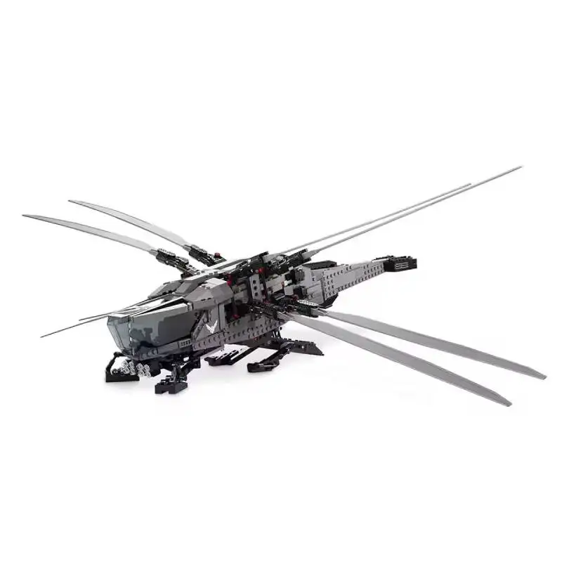 

НОВЫЕ MOC технические 1369 шт. Lcons Royal Ornithopter Dune строительные блоки 10327 кирпичи на Рождество, Хэллоуин, вечерние подарки