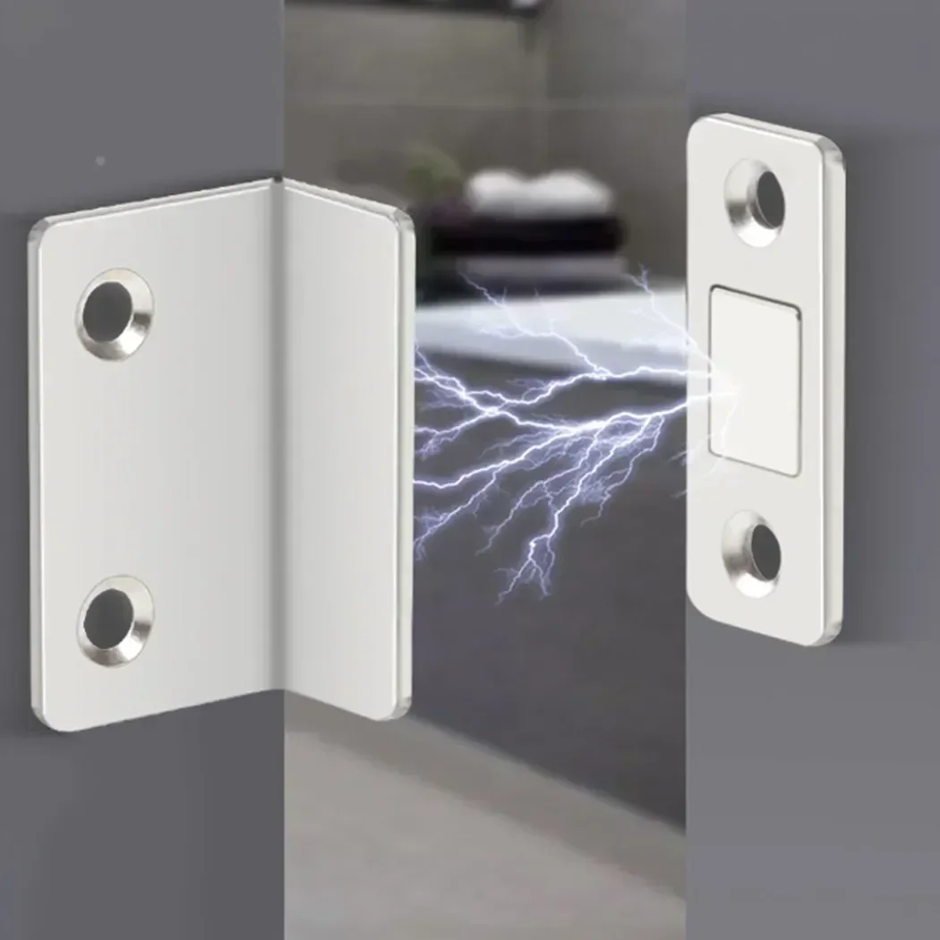 1Pc Strong Magnetic Steel Catch Latch Ultra Thin For Door Cabinet Cupboard Closer Magnet Ward Robes Drawer Home Furniture