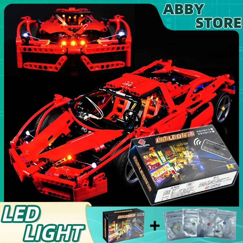 

DIY RC LED Light Kit For LEGO 8653 (Only LED Light,Without Blocks Model)