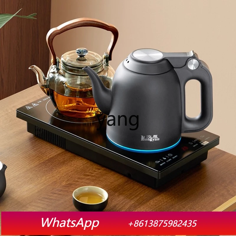 CX  automatic water pot integrated brewing tea making tea constant temperature household smart tea table embedded