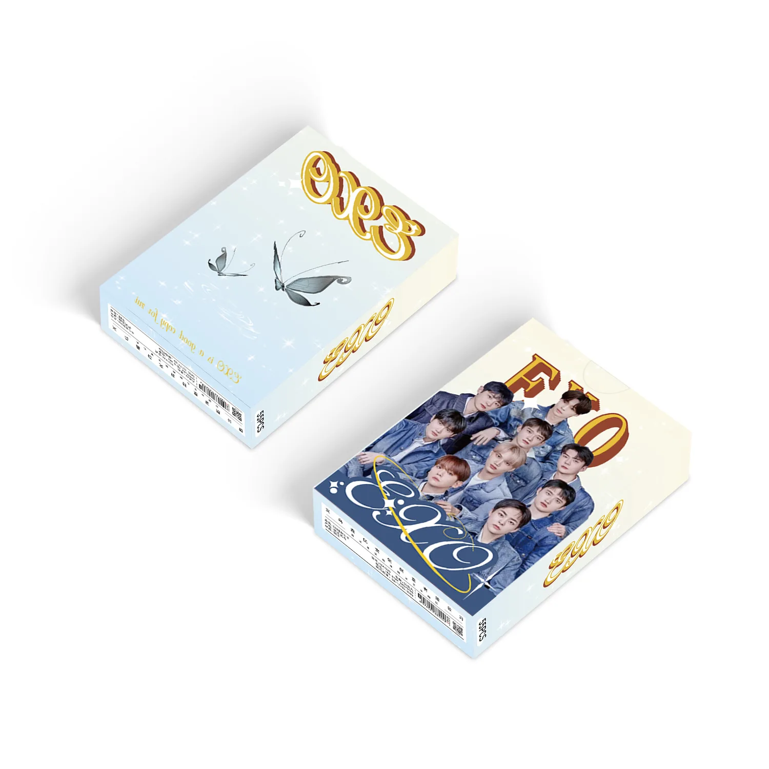 Imagem -06 - Impresso hd Photocards para Boy Idolnovo Álbum Fan Encontro: um Lomo Cards Baekhyun Sehun Kai Suho Chanyeol Chen Presentes para Fãs 55 Pcs por Conjunto Fãs