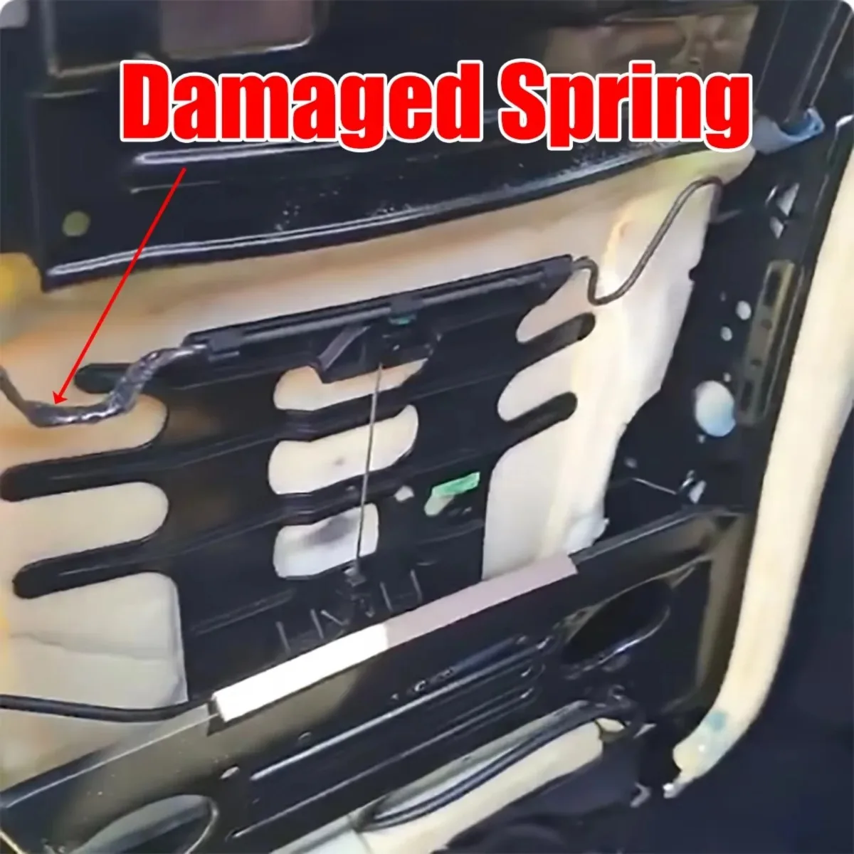 Front Seat Back Lumbar Support Spring Wire Repair Backrest Cable Fix Car Accessories For Ford Mondeo MK4 S-Max MK1 Galaxy MK3 - view 4