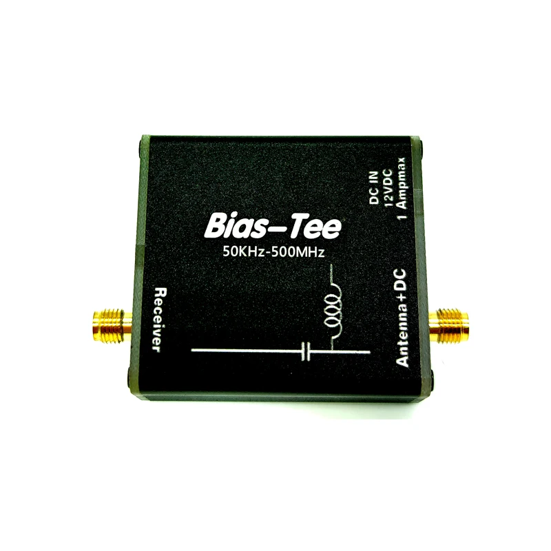 HFDYLoop Feiyu antenna feed Bias Tee 50KHz-500MHz RF DC blocker biaser