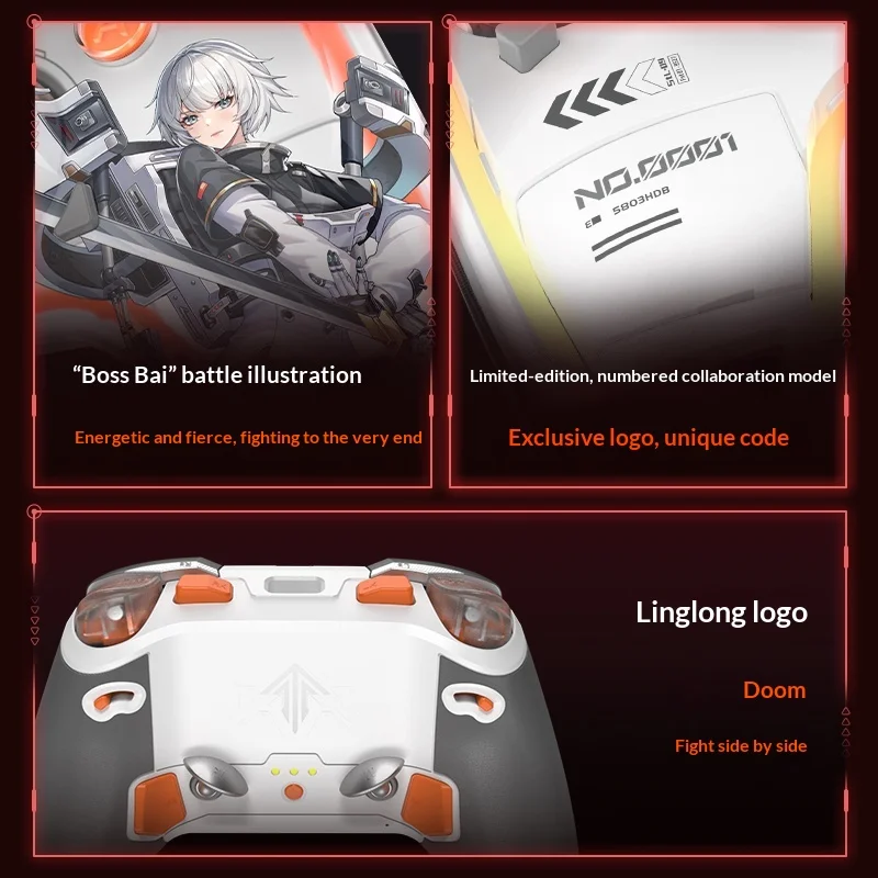 ZD ZhiDong Ultimate Legend Linglong Baiyuekui Competitive Game Controller 8K 0.46Ms For APEX Steam PC XBOX Switch2 Android