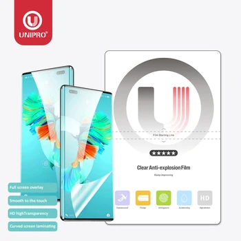 UNIPRO HD TPU 하이드로겔 필름, 휴대폰 태블릿 스크린 보호대, 범용 CA-390 MX-5T 지능형 커터 기계 플로터, 25 개, 50 개