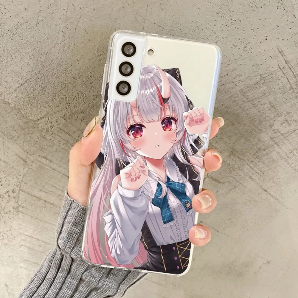 Nakiri Ayame Phone Case for Samsung A12 21 30 31 51 52 70 71 for Redmi8 9 10 for Honor10 70 50 Clear Case image 5