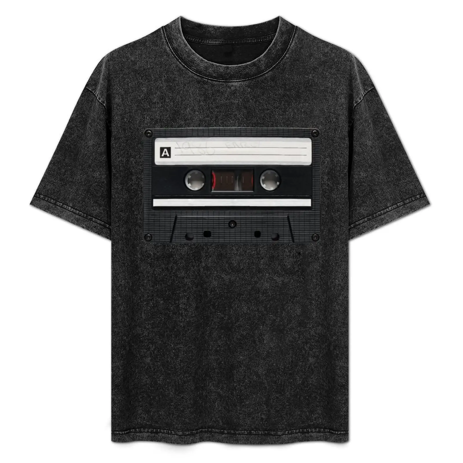

1986 Mix Tape T-Shirt Plus Size Basic Short Sleeve Top