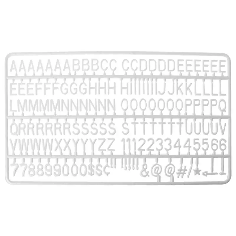 Removable Display Letter Board For Felt English Message Signs for Home