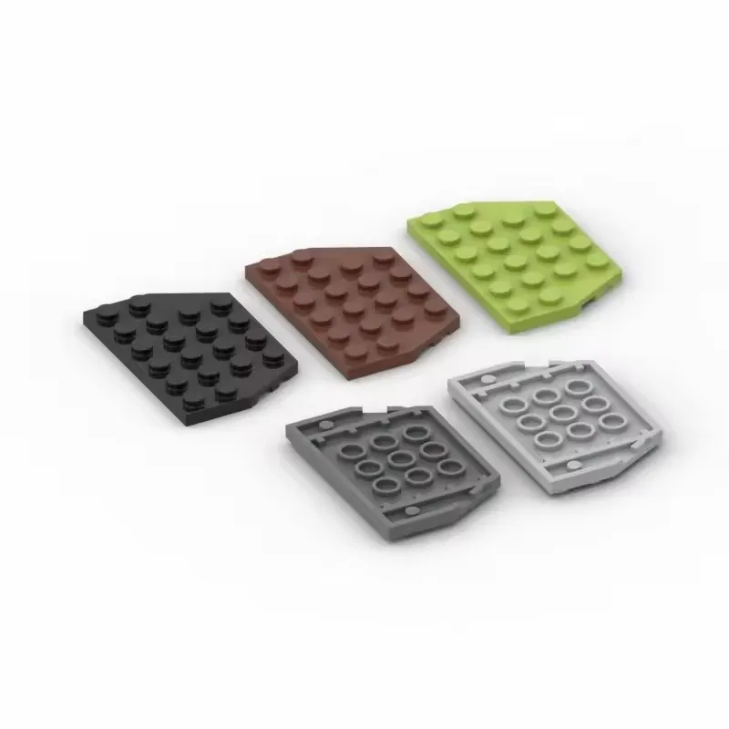 Gobricks-bloques de construcción, placa de GDS-704, 26 grados, 4x6, compatible con lego 32059, técnica educativa DIY para niños