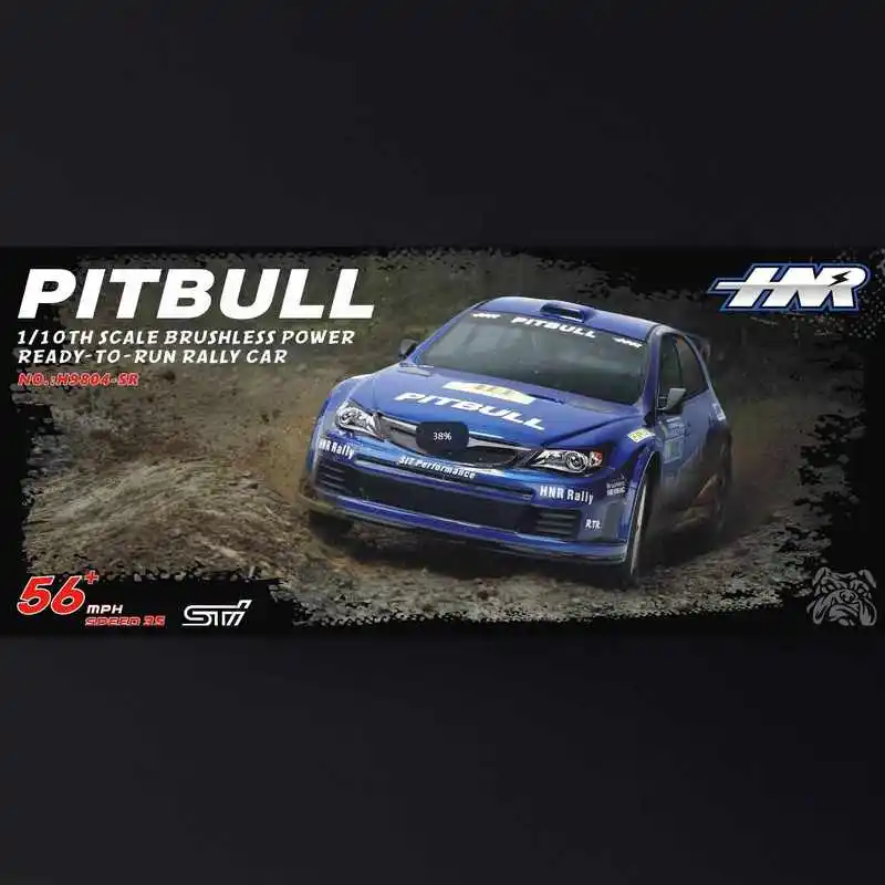 HNR H9804-SR 1:10 Electric Four-wheel Drive Brushless Pulling Car 90KM/H RC Model Car Racing Flat Running Drift Car H9804SR