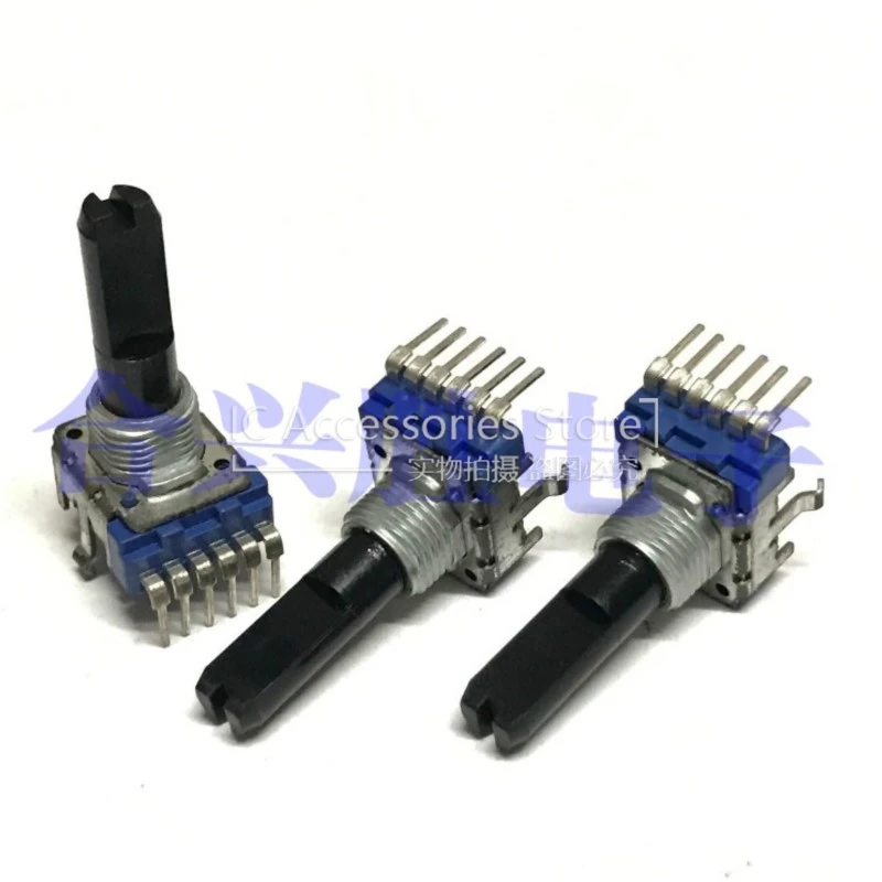 2 шт. двойной 503 Вт 50 К с средней точкой усилитель мощности звука микшер эффект потенциометр 6-контактный вал длина 23 мм