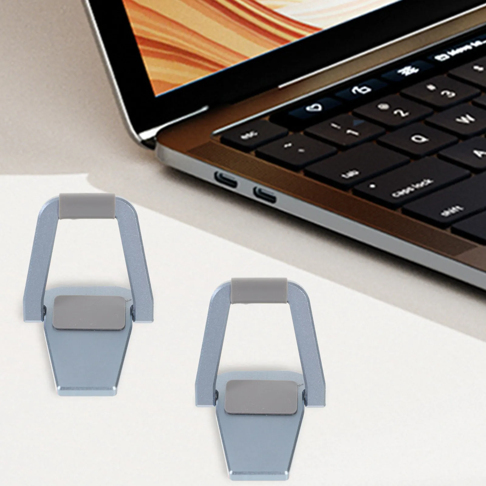 Aluminum Alloy Laptop Kickstand Durable Lightweight Stable Support Notebook Stand Laptop Cooling Pad Keyboard Kickstand