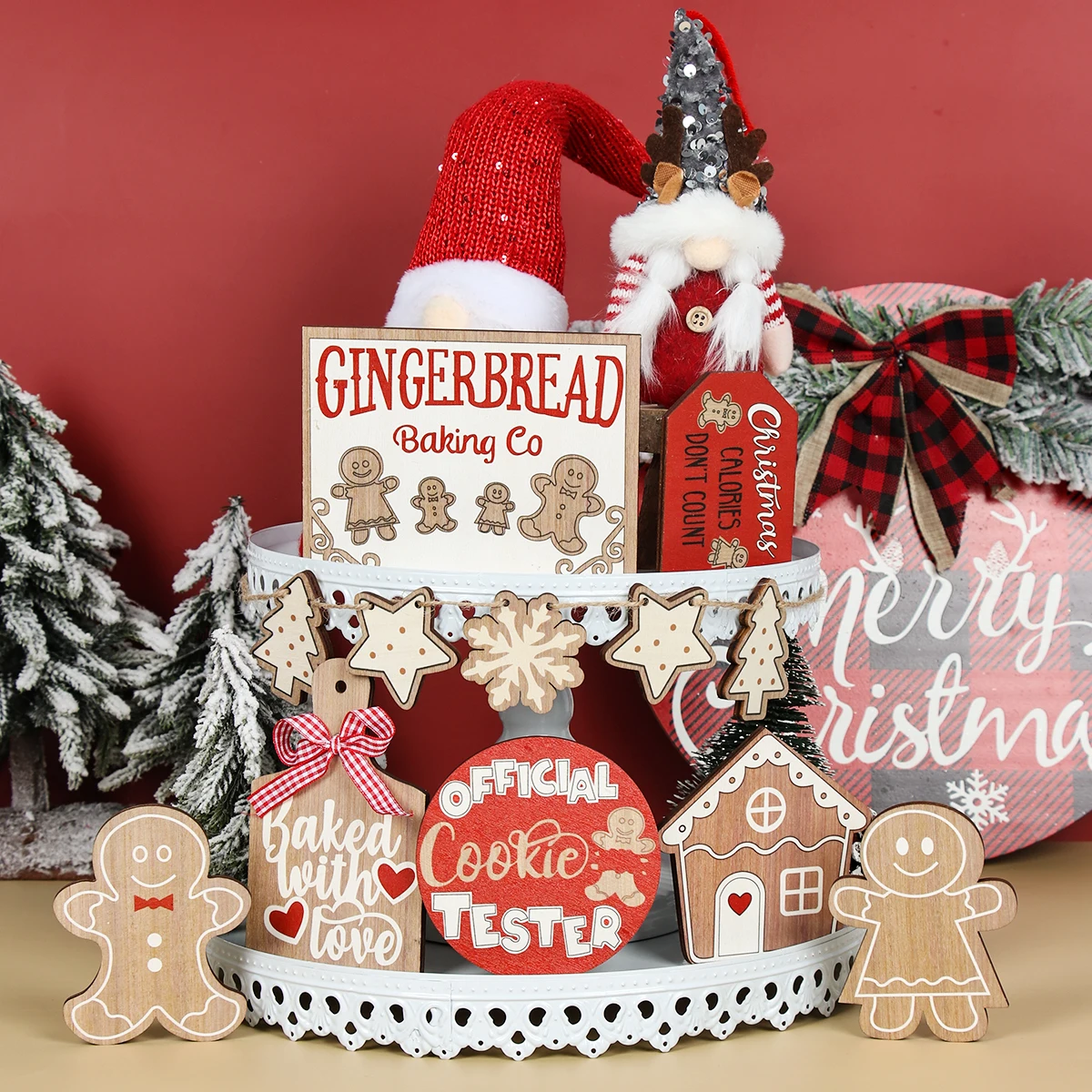 

Christmas Wooden Ornament Merry Christmas Decorations For Home 2022 Cristmas Xmas Navidad Noel Gift Happy New Year 2023