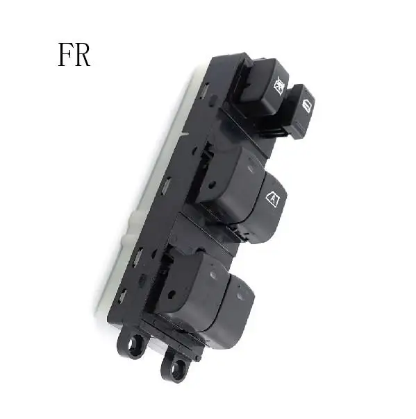 

25401-ED500 AZGIANT Car Window Lifter Switch for Nissan Tiida Teana Rogue Versa Pathfinder Plalstic Black Contol Board 3+15P