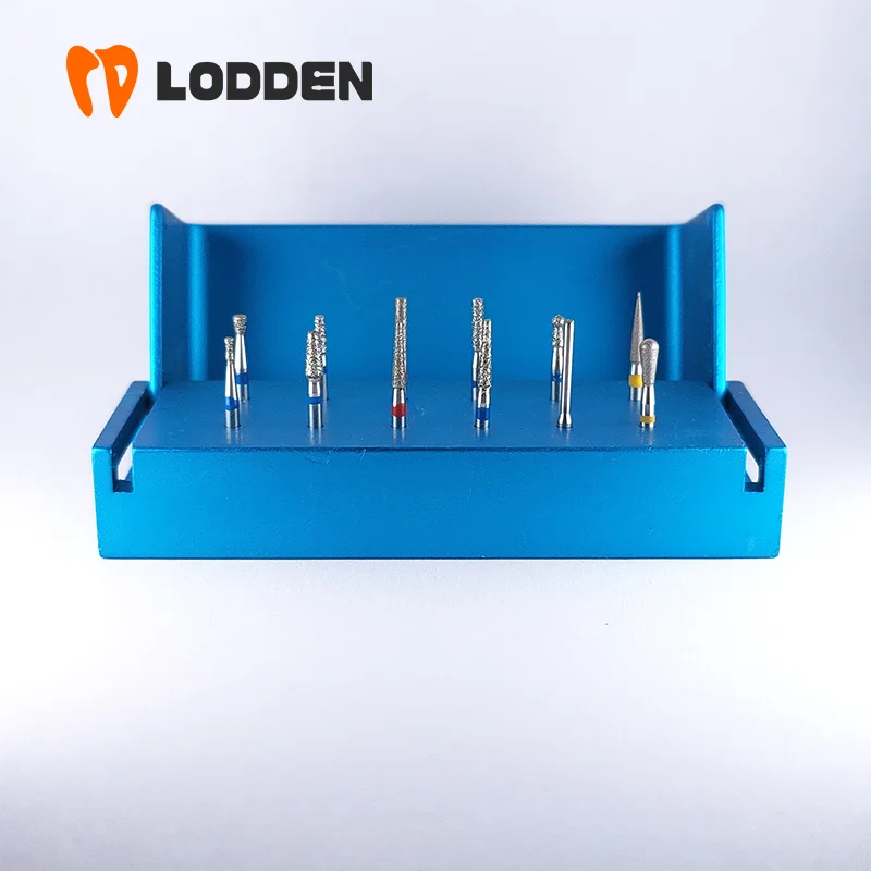 

Dental Inlay/Onlay Preparation SET 4104A 12pcs FG Diamond Burs KIT Denstistry Grinding Contouring Polishing Tools