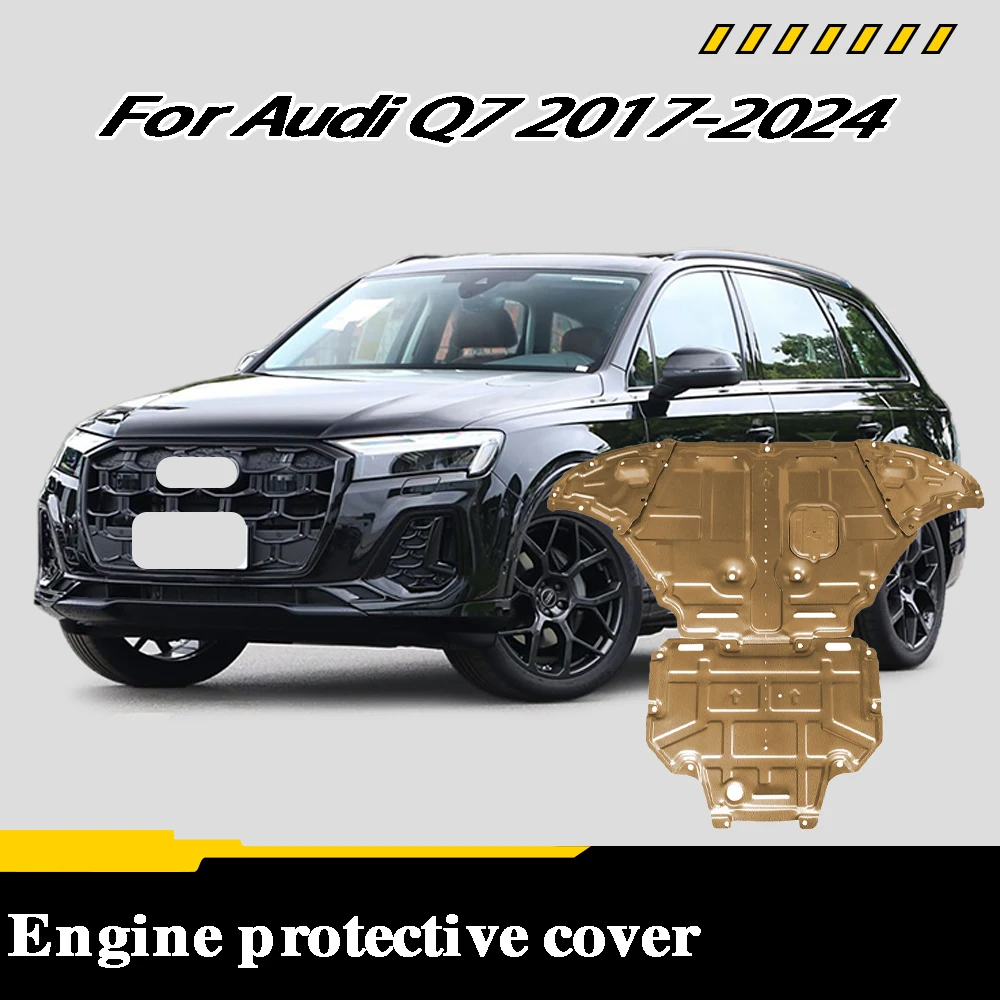 

Vehicle - Specific Splash - Proof Durable Sturdy Engine Undercover And Lower Mudguard For Audi Q7 2017-2024 2.0T 3.0T
