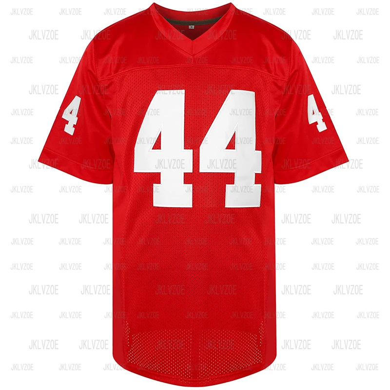 Forrest Gump #44 Football Jersey 2024 Men Women Rugby Tshirt Summer Oversized Sport Short Sleeve Streetwear Unisex Clothing Tops