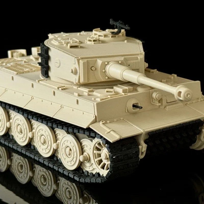 War Armor Model WW II Tiger E‑type 3D Printing Assembly Toy DIY Hand‑Assemble Simulation Tank Vehicle Desktop Display Toy Model