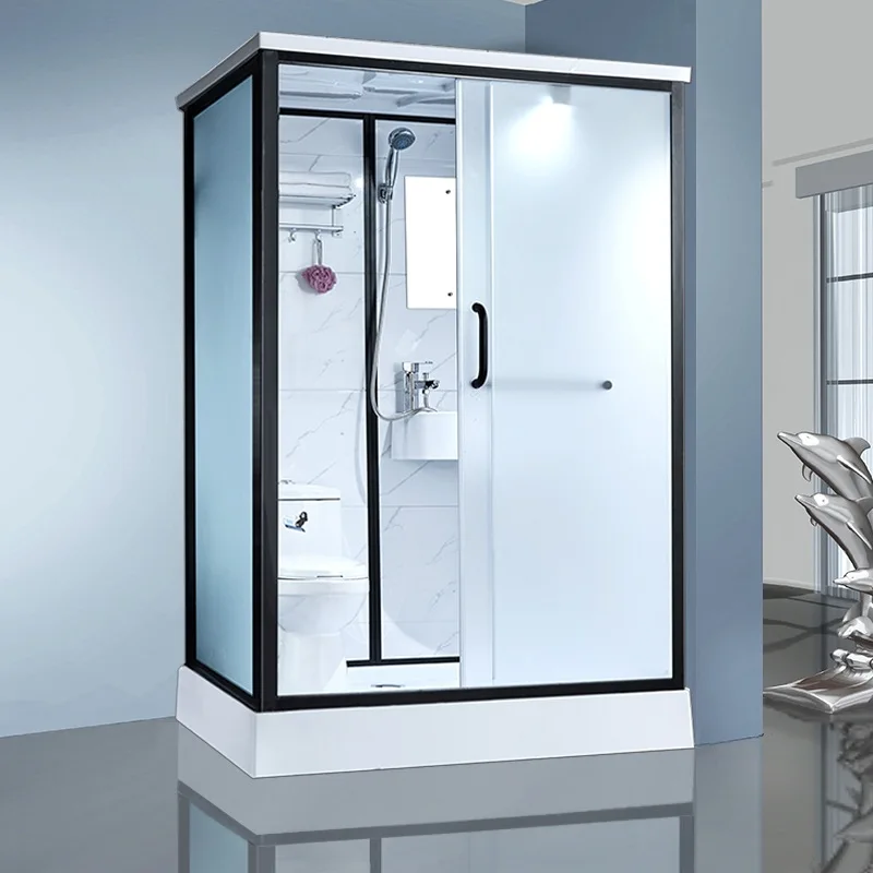 Integral shower room, bathroom, wet and dry separation bathroom, integrated bathroom, hotel, rural room, bath, toilet