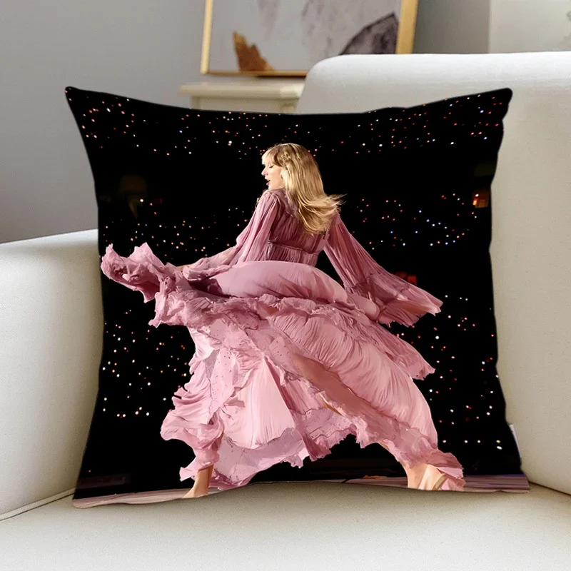 

Slips Pillow Covers Bedding Comfortable Cushion Good For Sofa Home T-Taylors S-Swifts High Quality Pillow Cases Singer