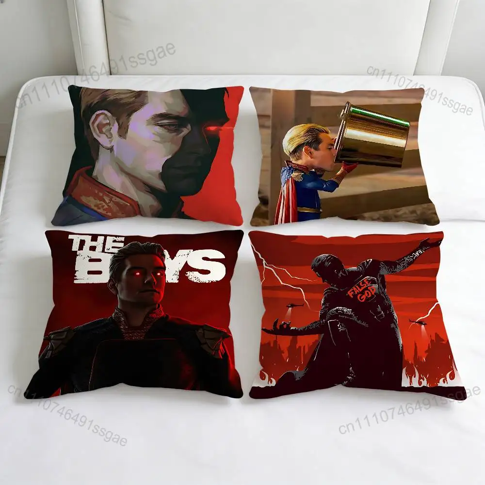 T-The Boys Antony Starr Fashion Square Pillow Case Durable Throw Pillow Cover for Sofa Couch Chair