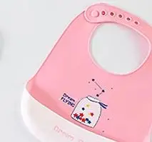 

Waterproof and Super Soft Silicone Bibs, Ideal for Kids and Children's Feeding Needs