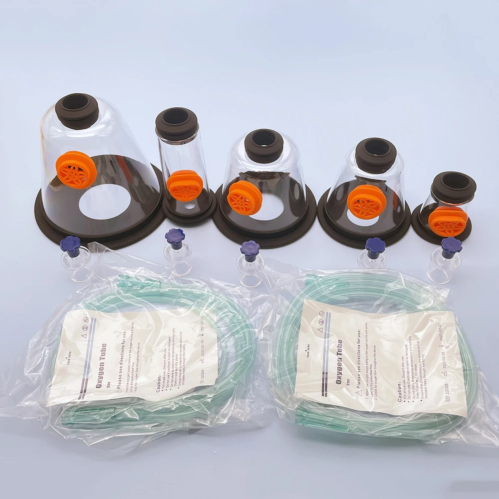 Different Part Of The Pet Cat Dog Animals Oxygen Breathing Mask Nebulizer First Aid Atomizing Connect Concentrator Generator